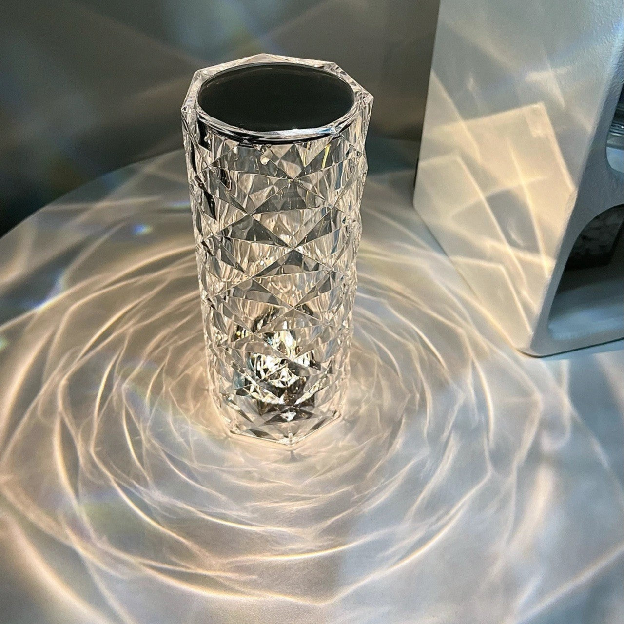 Diamond Cut Table Lamp