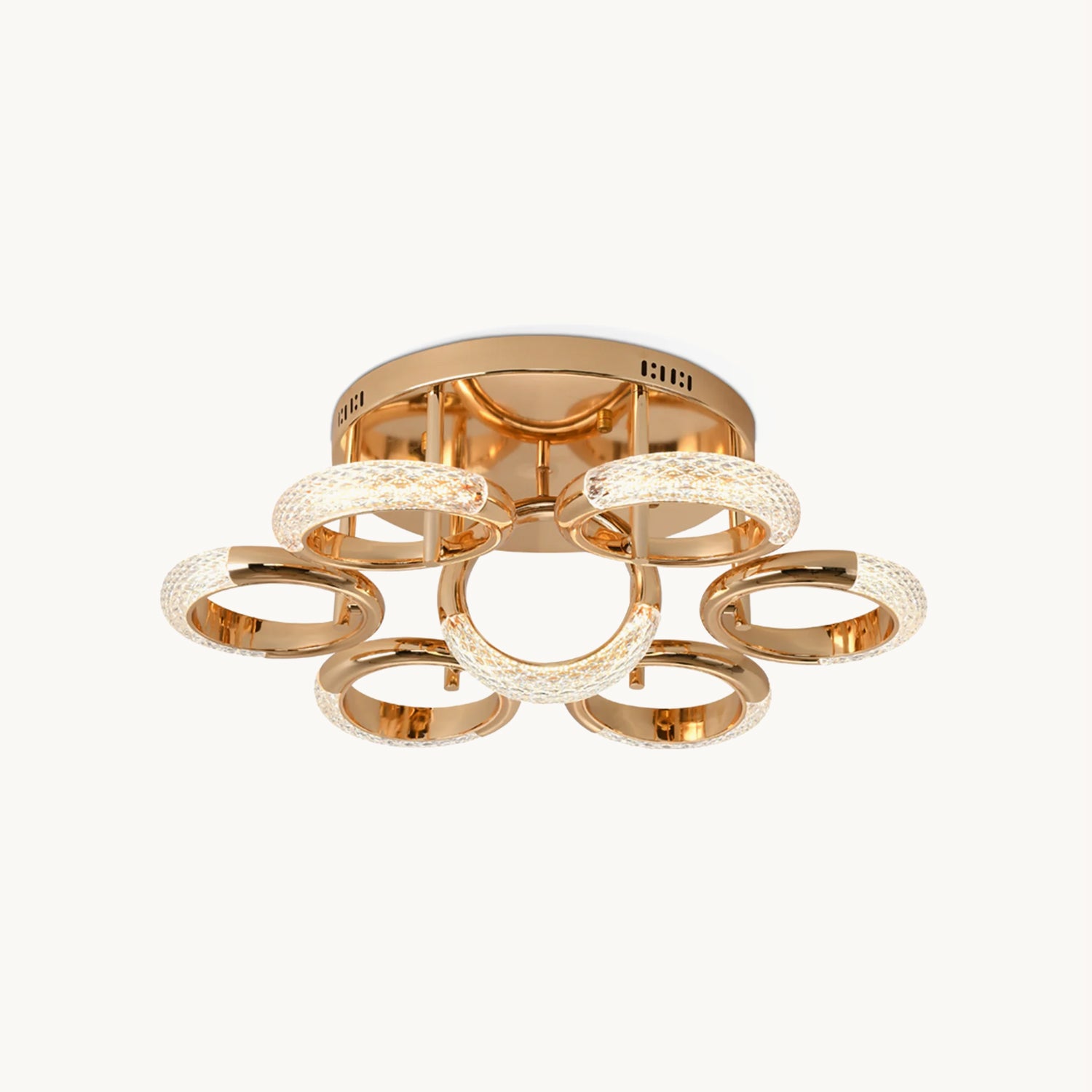 光沢のあるイヤリングの天井ランプ