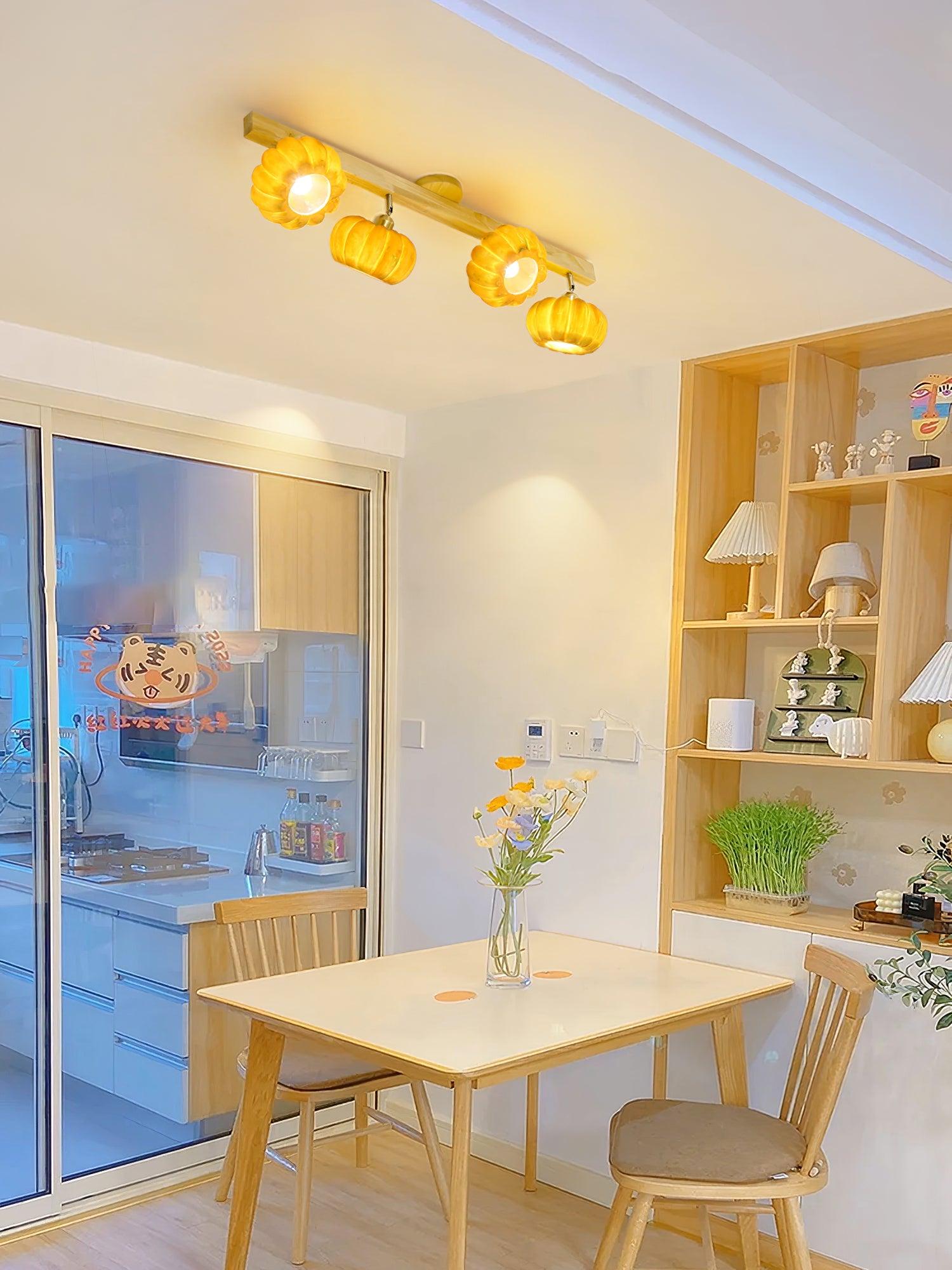 パンプキン マルチヘッド シーリング ランプ