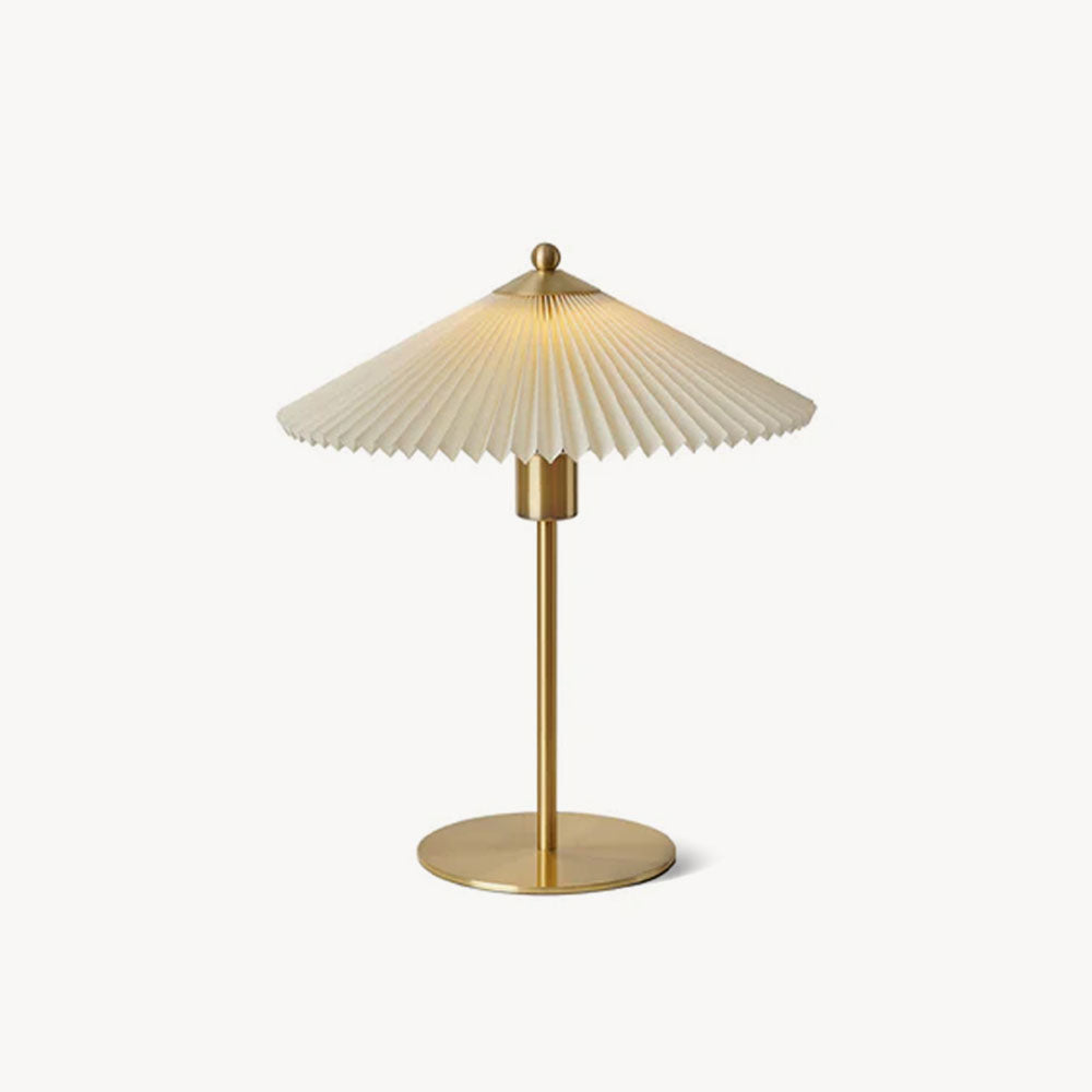 Perla Pleated Table Lamp