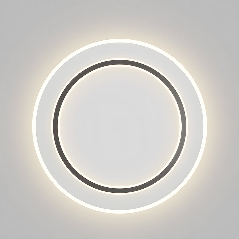 シンプルでクリエイティブなホワイトメタルLED寝室用シーリングライト