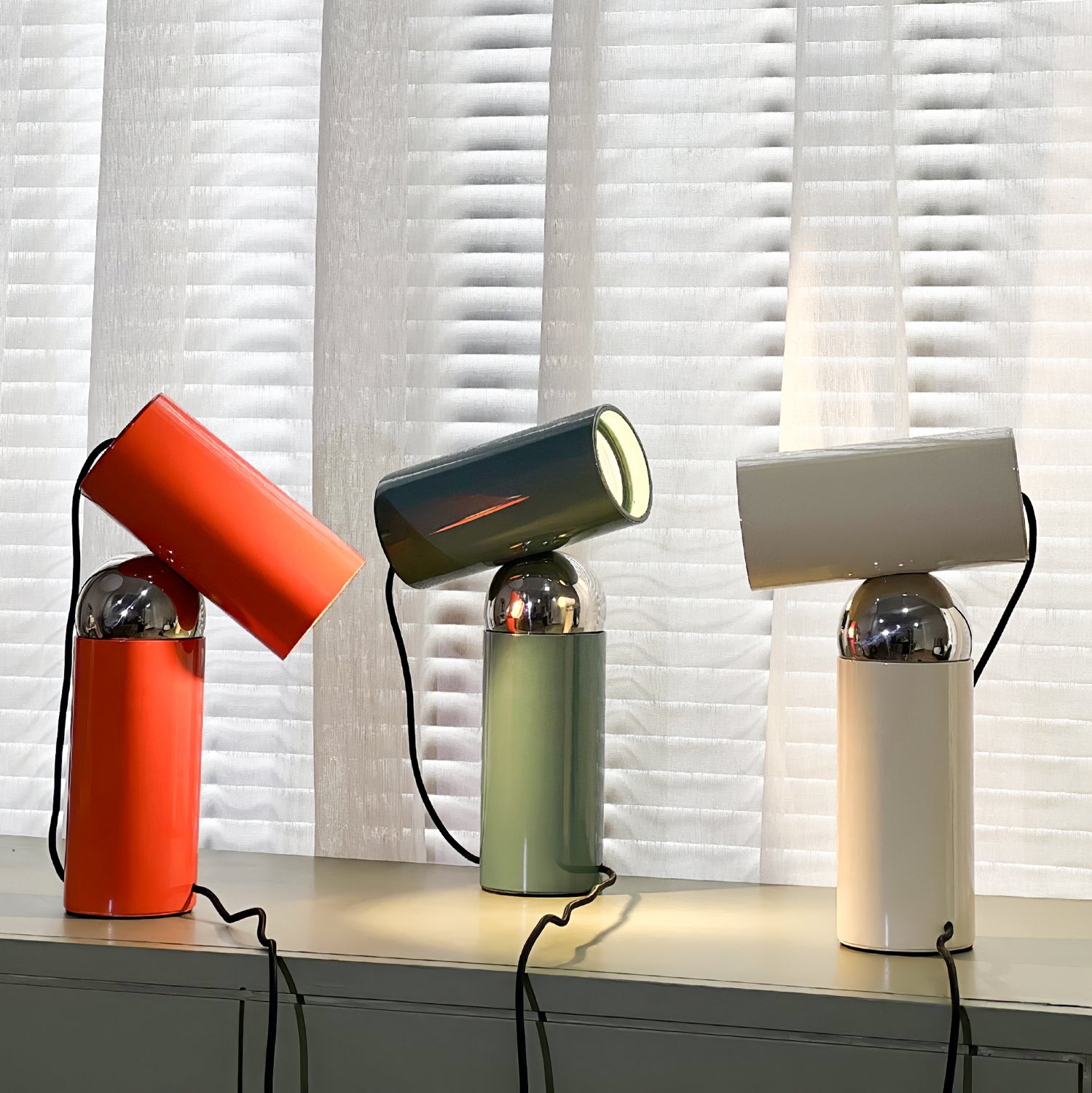 相互ビームテーブルランプ