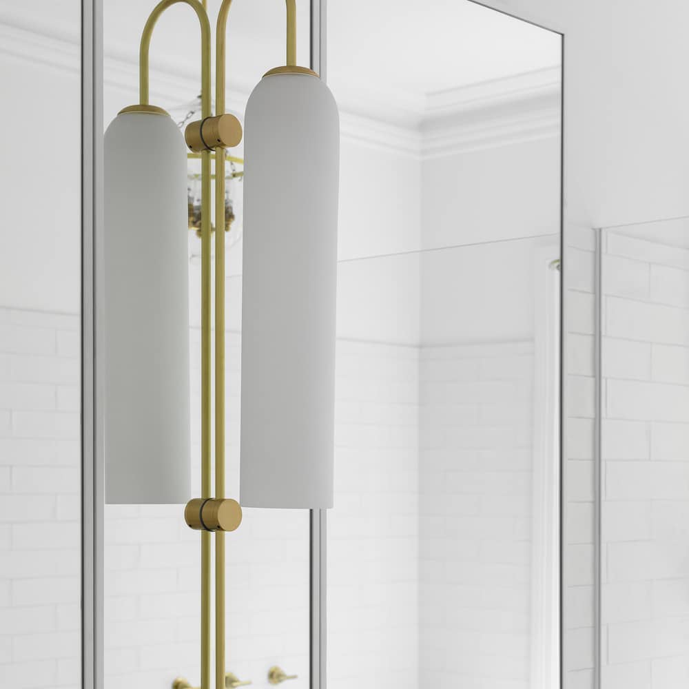 Long Tube Glass Wall Lamp