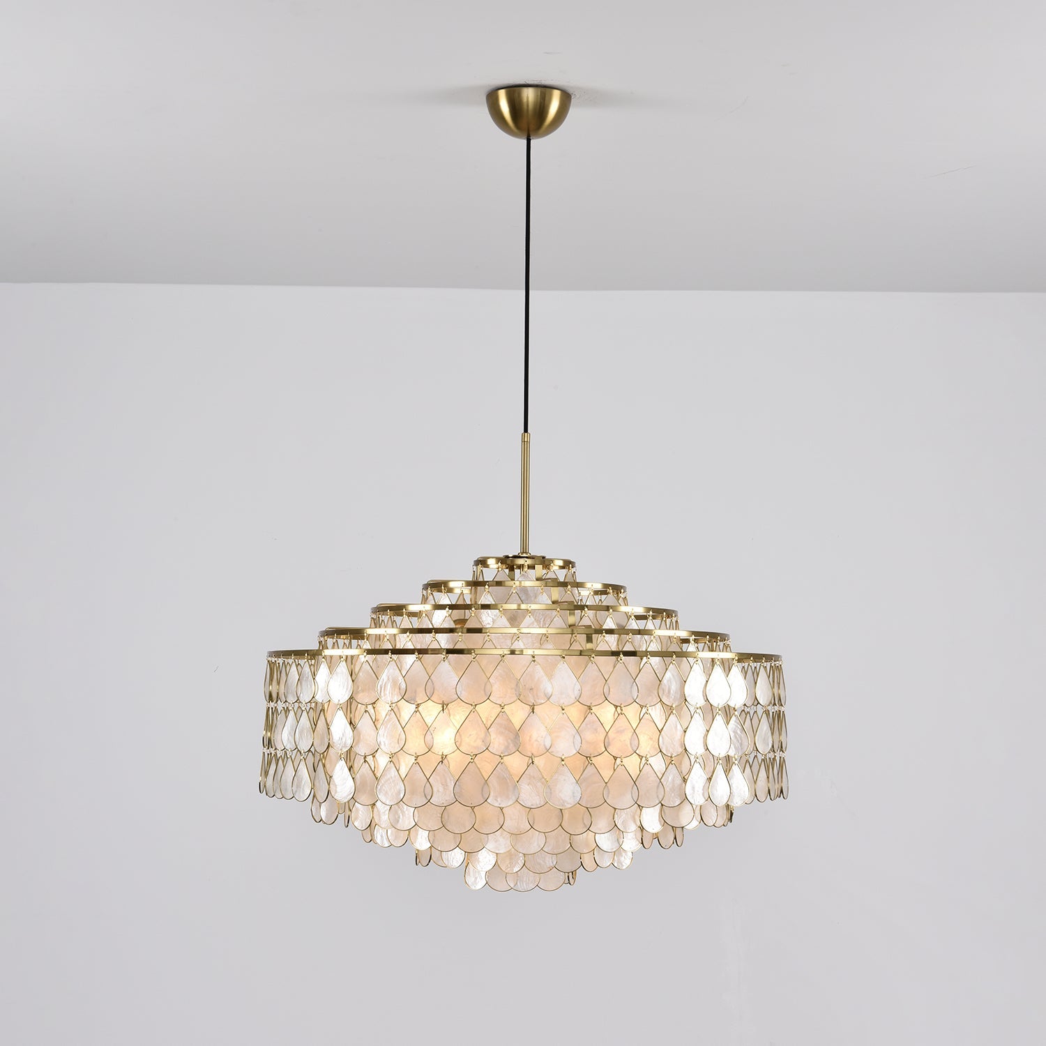 Abbington Shell Chandelier