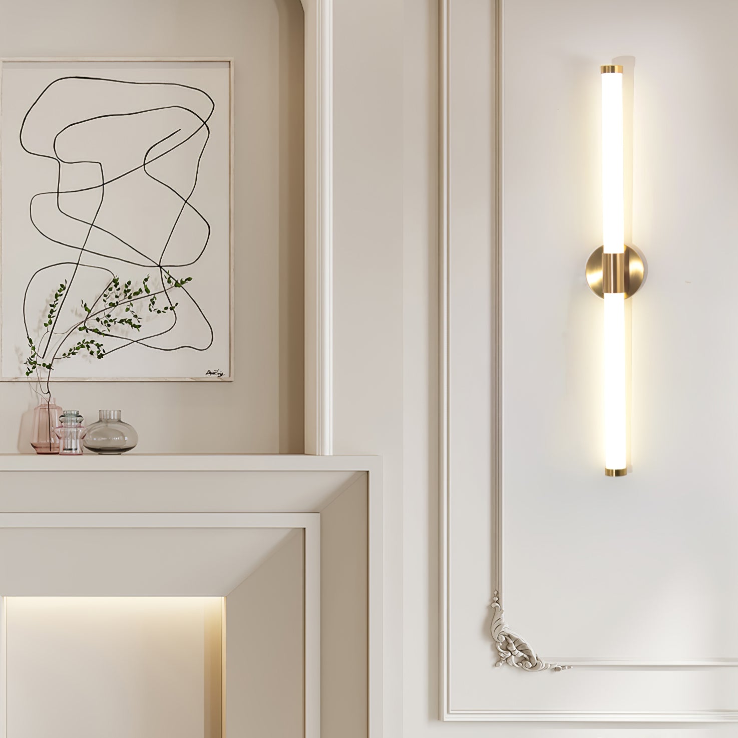 チューブリニア LED ウォールランプ