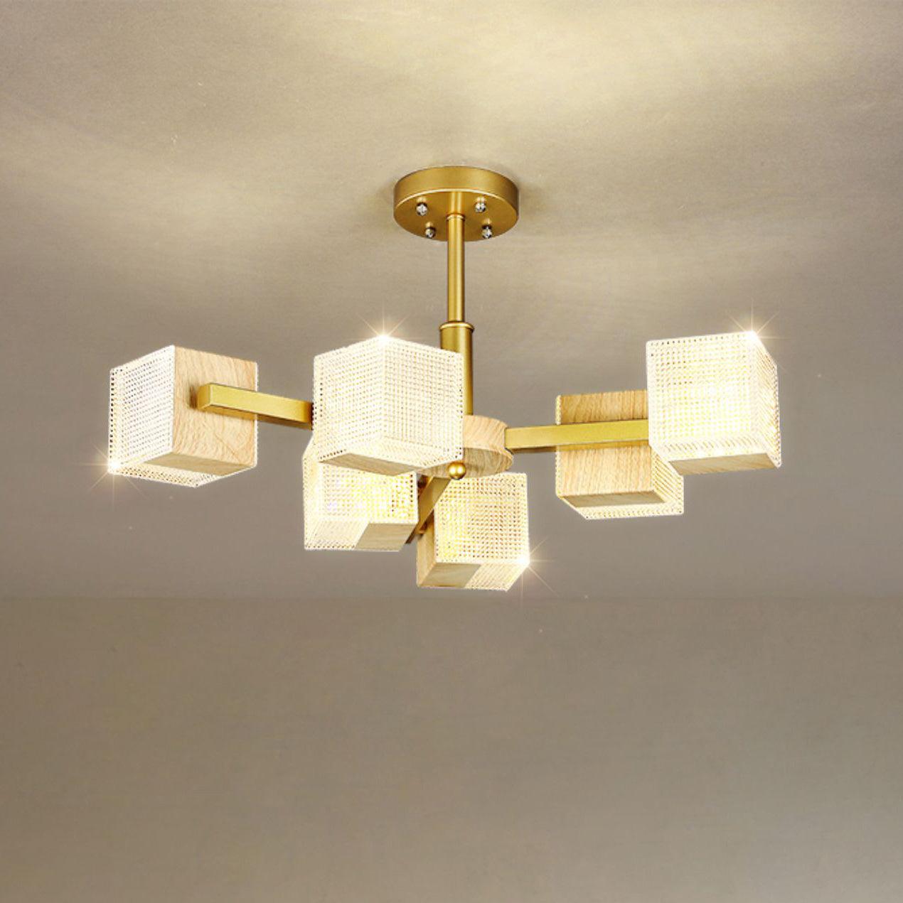 ボックスシャンデリア