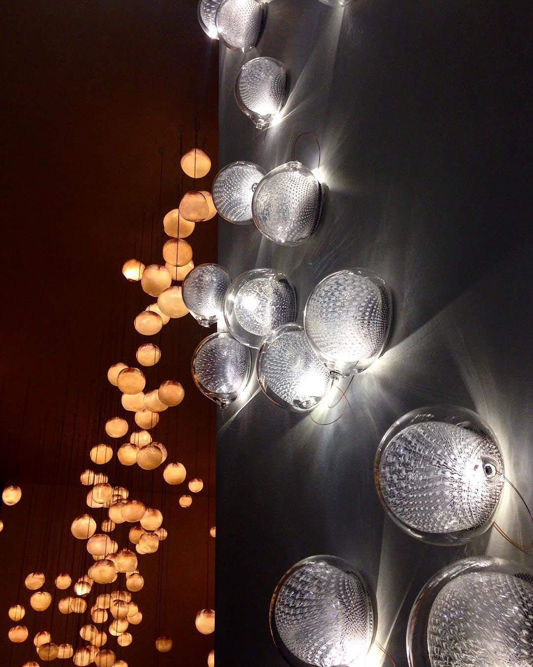 White-Clear Glass Wall Lamp