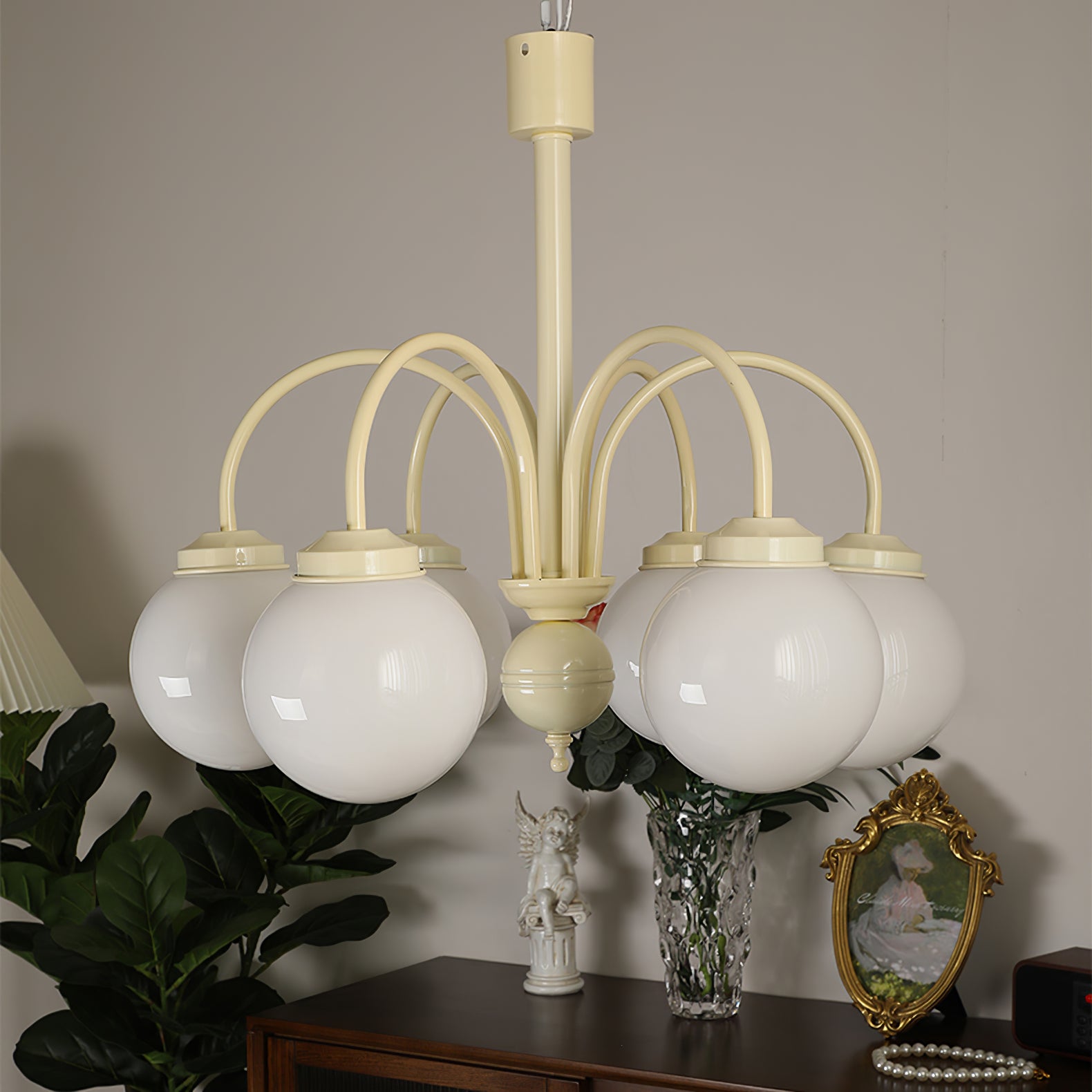 Cream Chandelier
