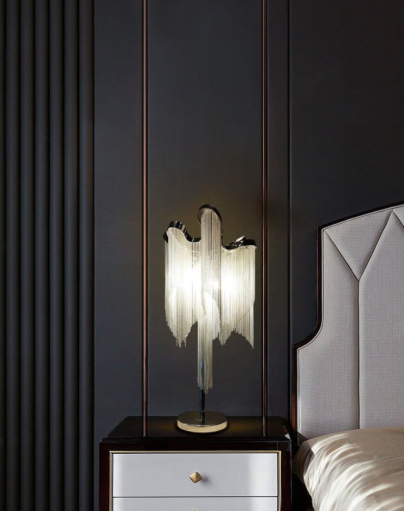 ポストモダン シンプル タッセル テーブルランプ