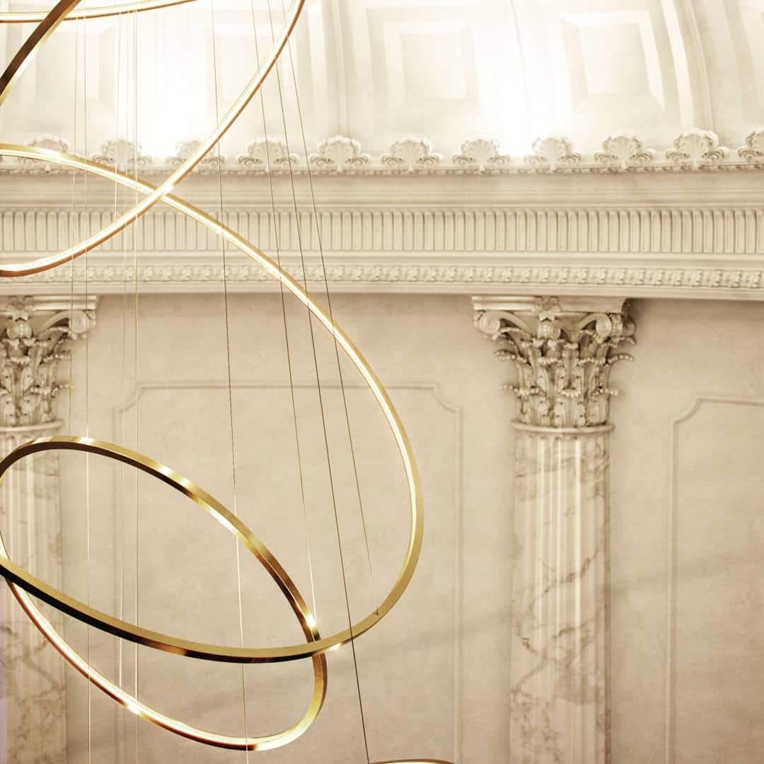 Lohja Gold Chandelier