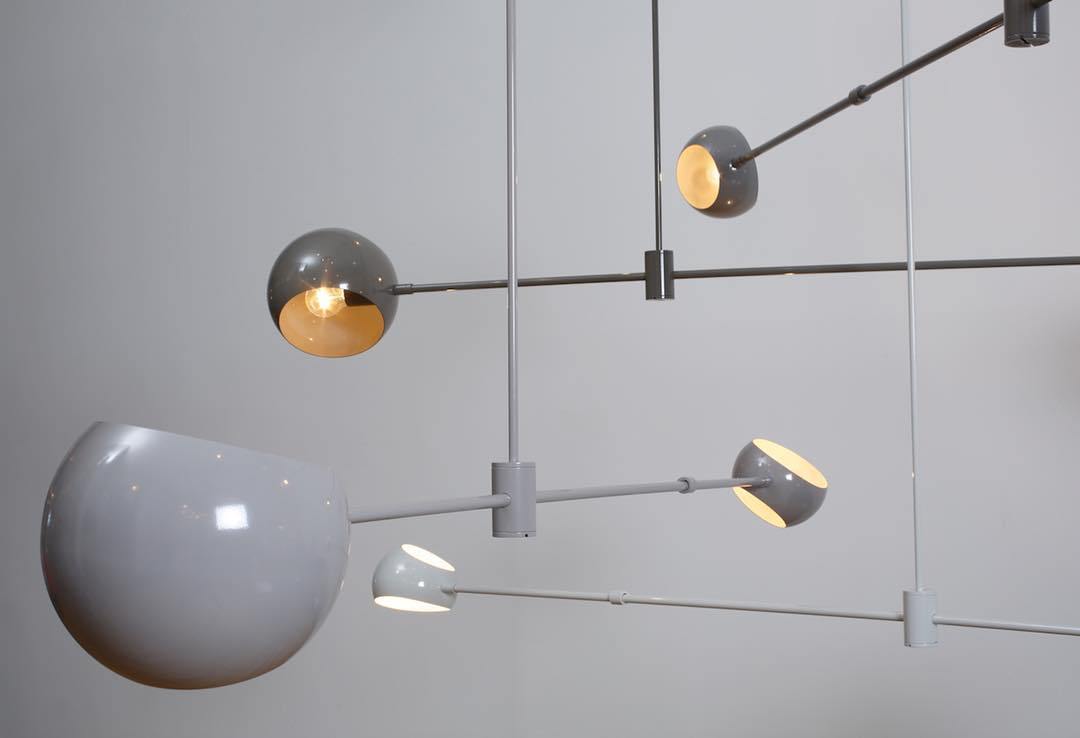 仕上げシャンデリア