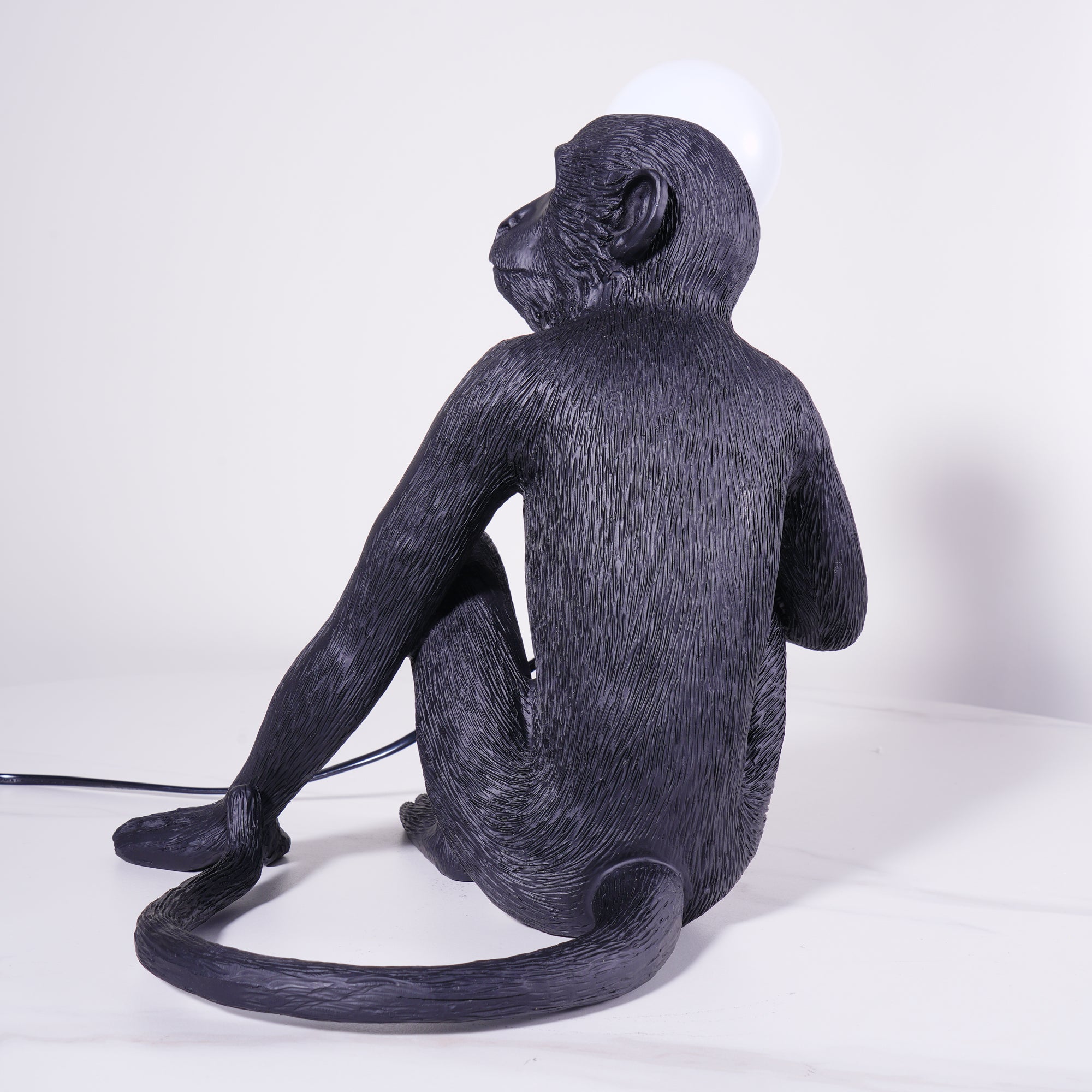 Monkey Resin Table Lamp