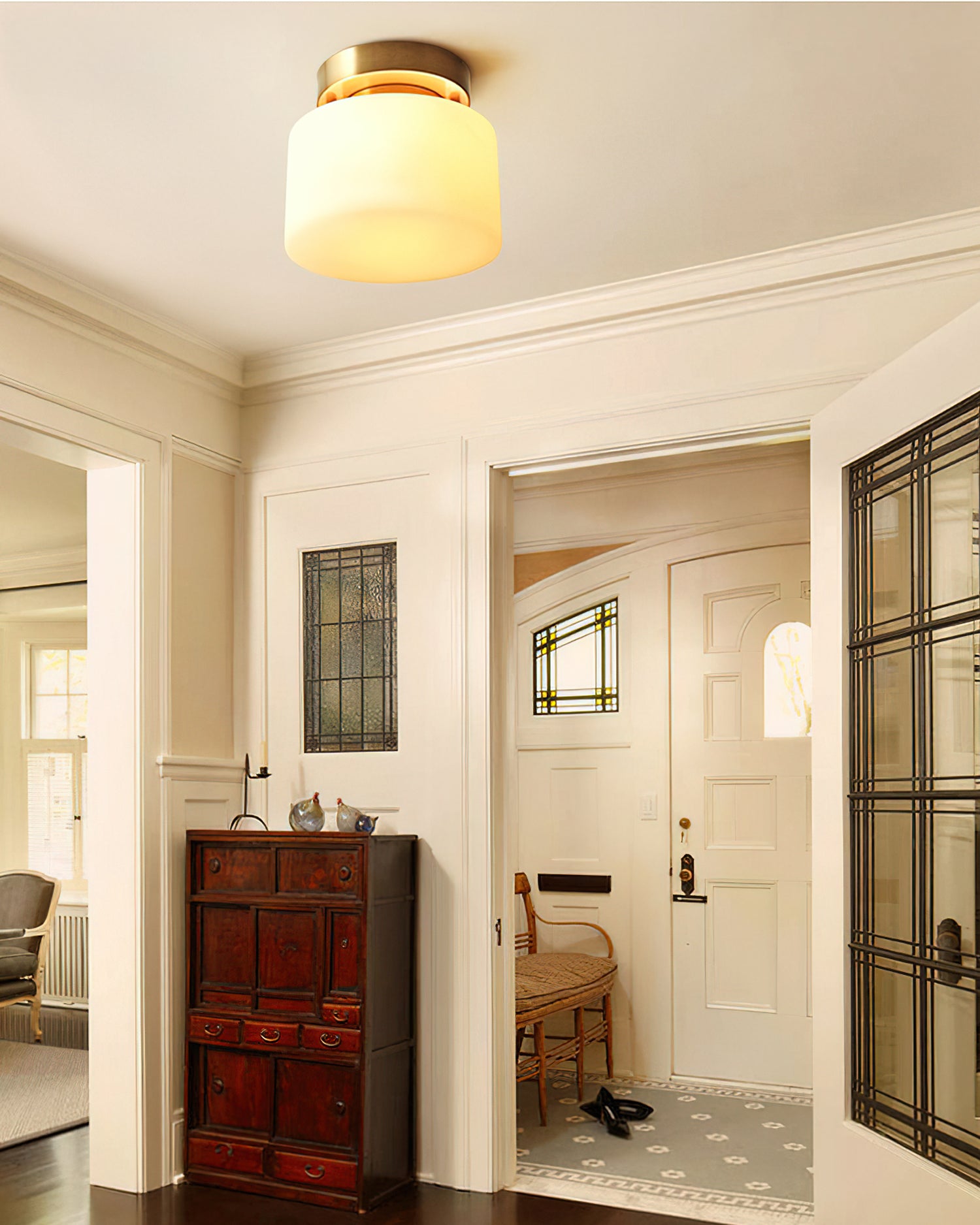 Tatum Glass Ceiling Light