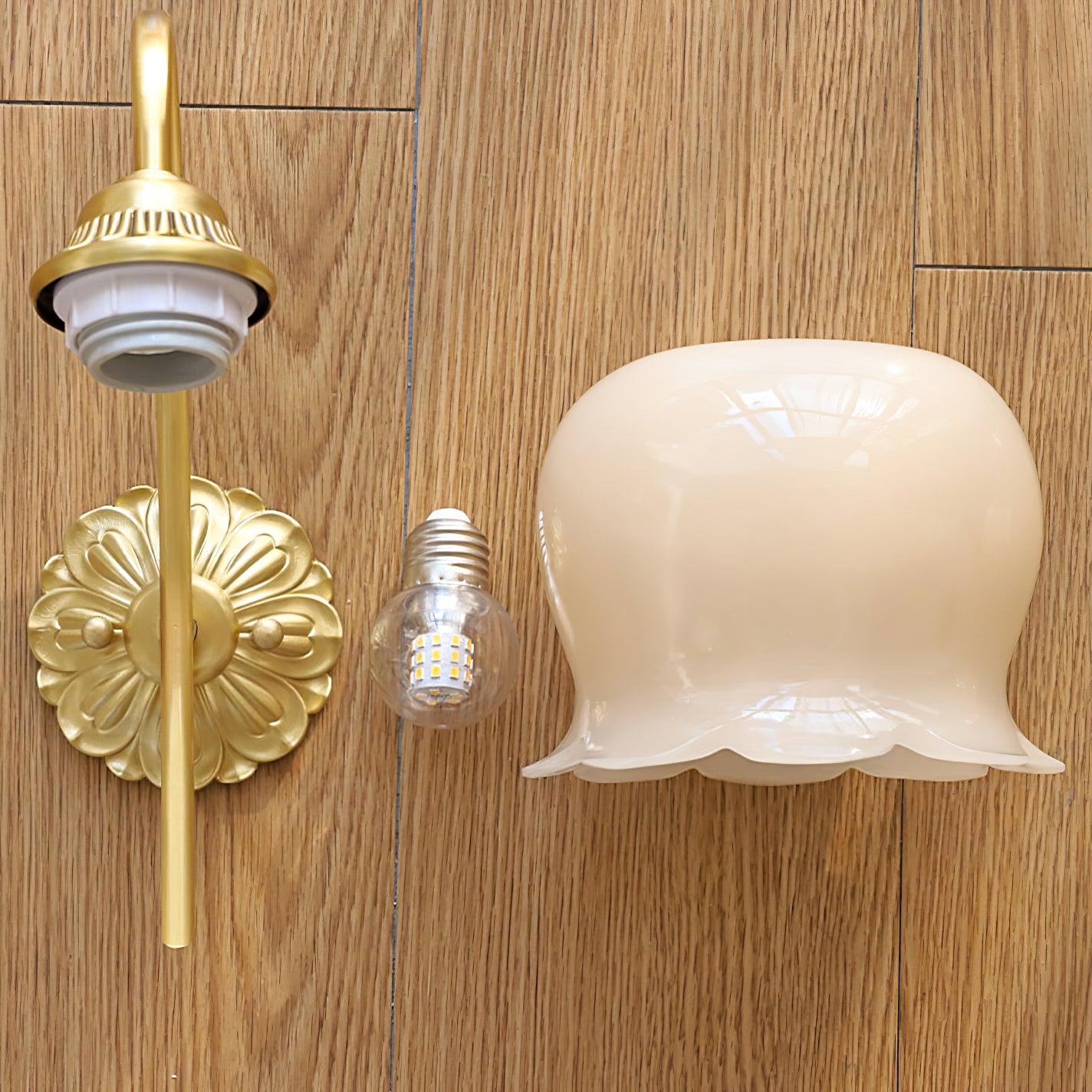 バレーフラワーウォールランプ