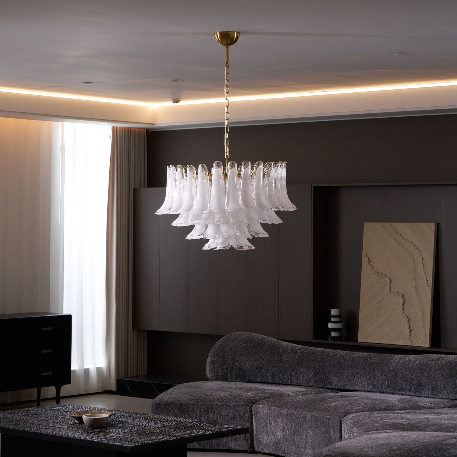 Fiora Glass Chandelier