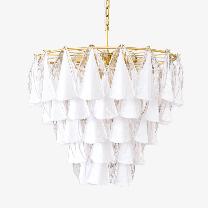 Lunara White Chandelier