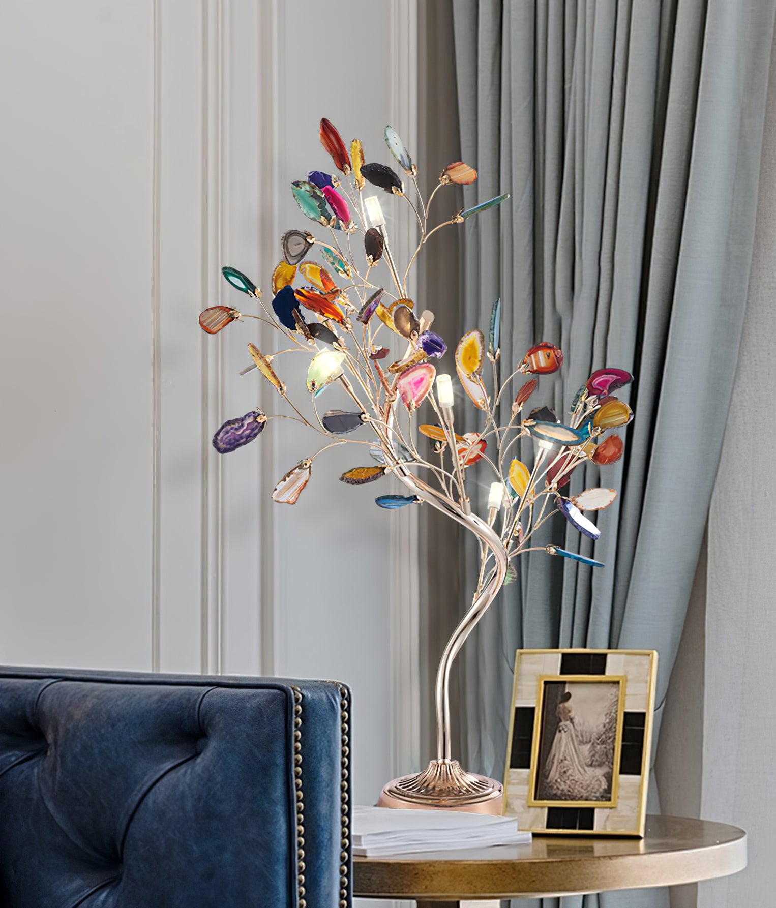 アゲートテーブルランプ