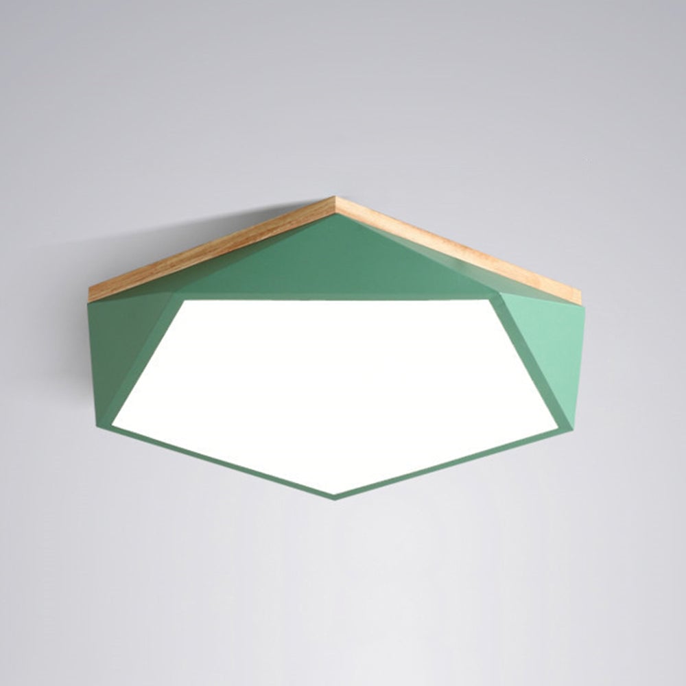 寝室に最適なスタイリッシュでモダンなアイアン製LEDシーリングライト