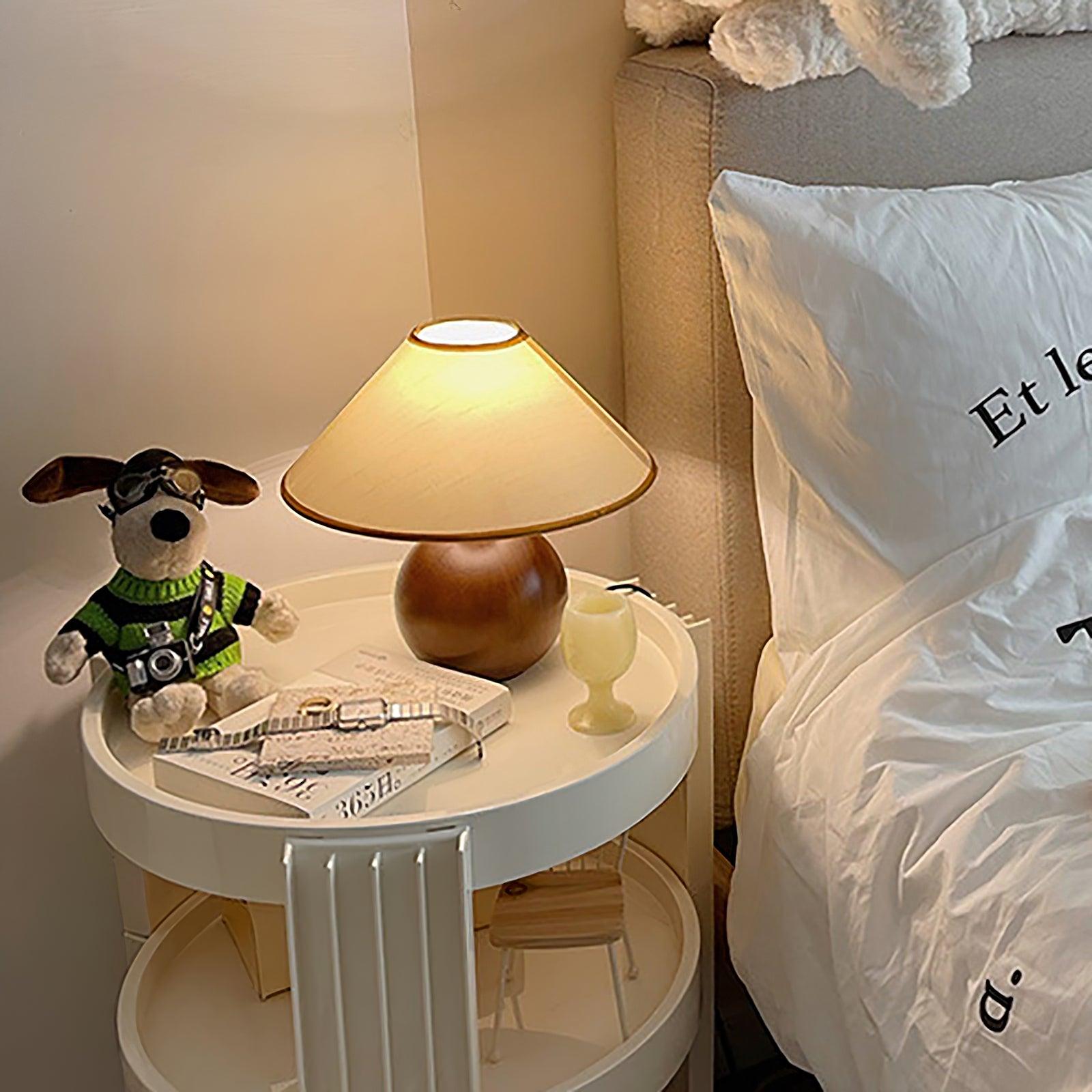 Cankut Wood Table Lamp