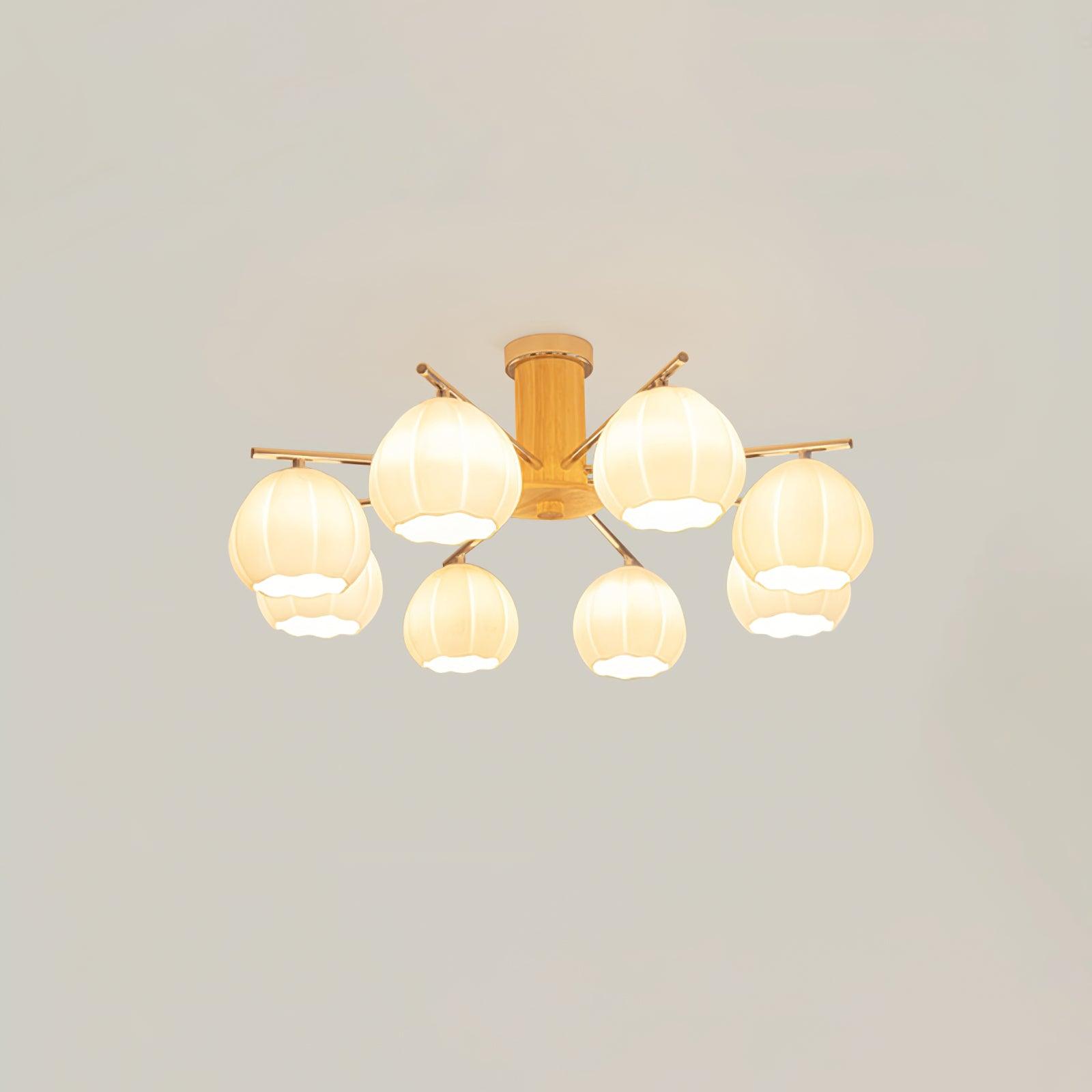 花のつぼみシーリングランプ