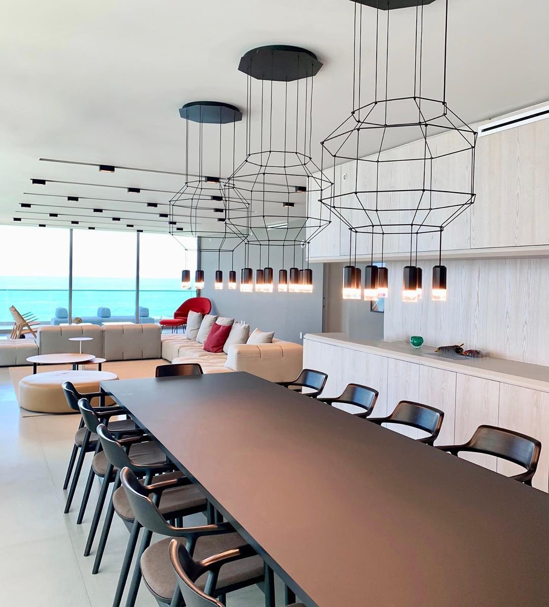 Lines 3D Hanging Lamp