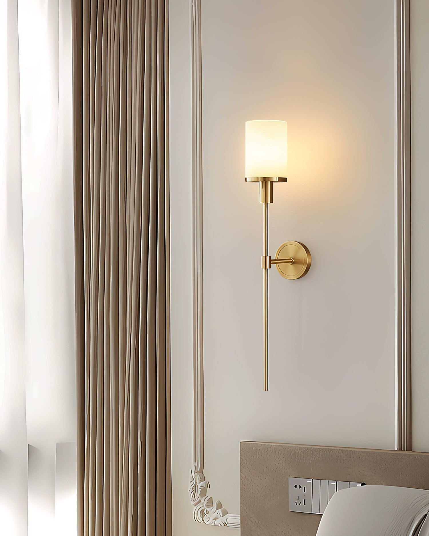 Abażurowy Wall Lamp