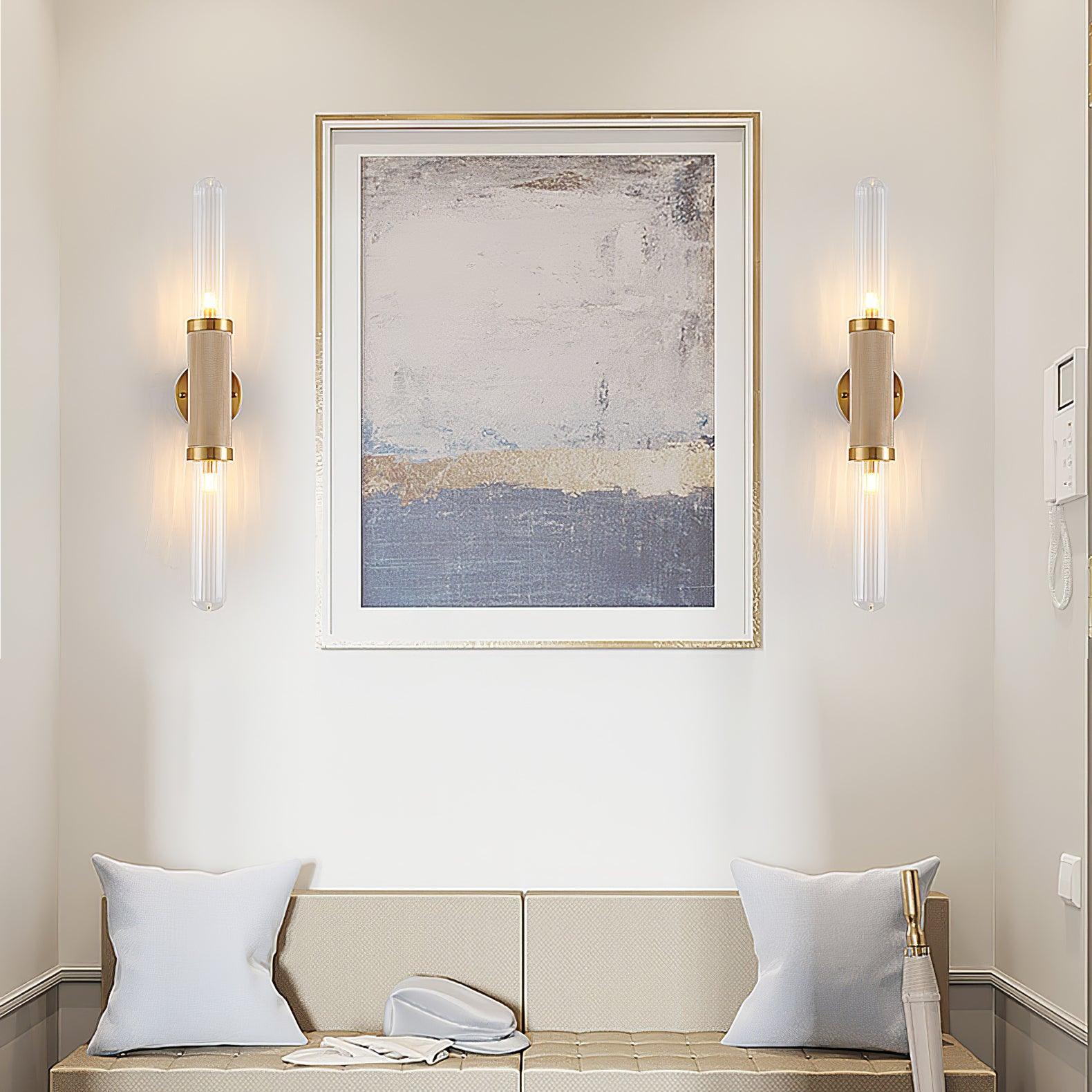 発光柱壁取り付け用燭台