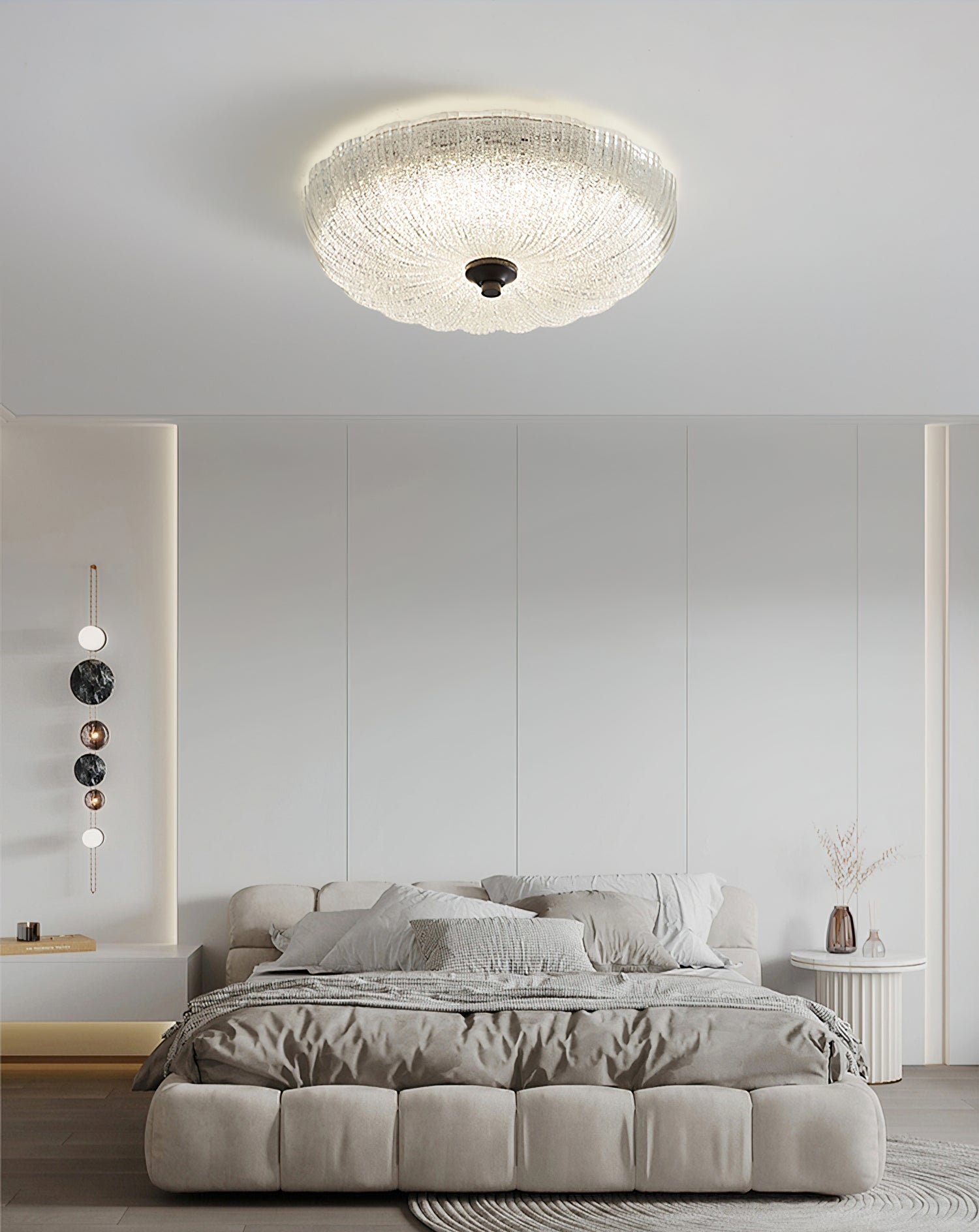 Crystal Halo Ceiling Light