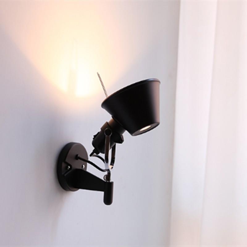 伸縮式回転ウォールランプ