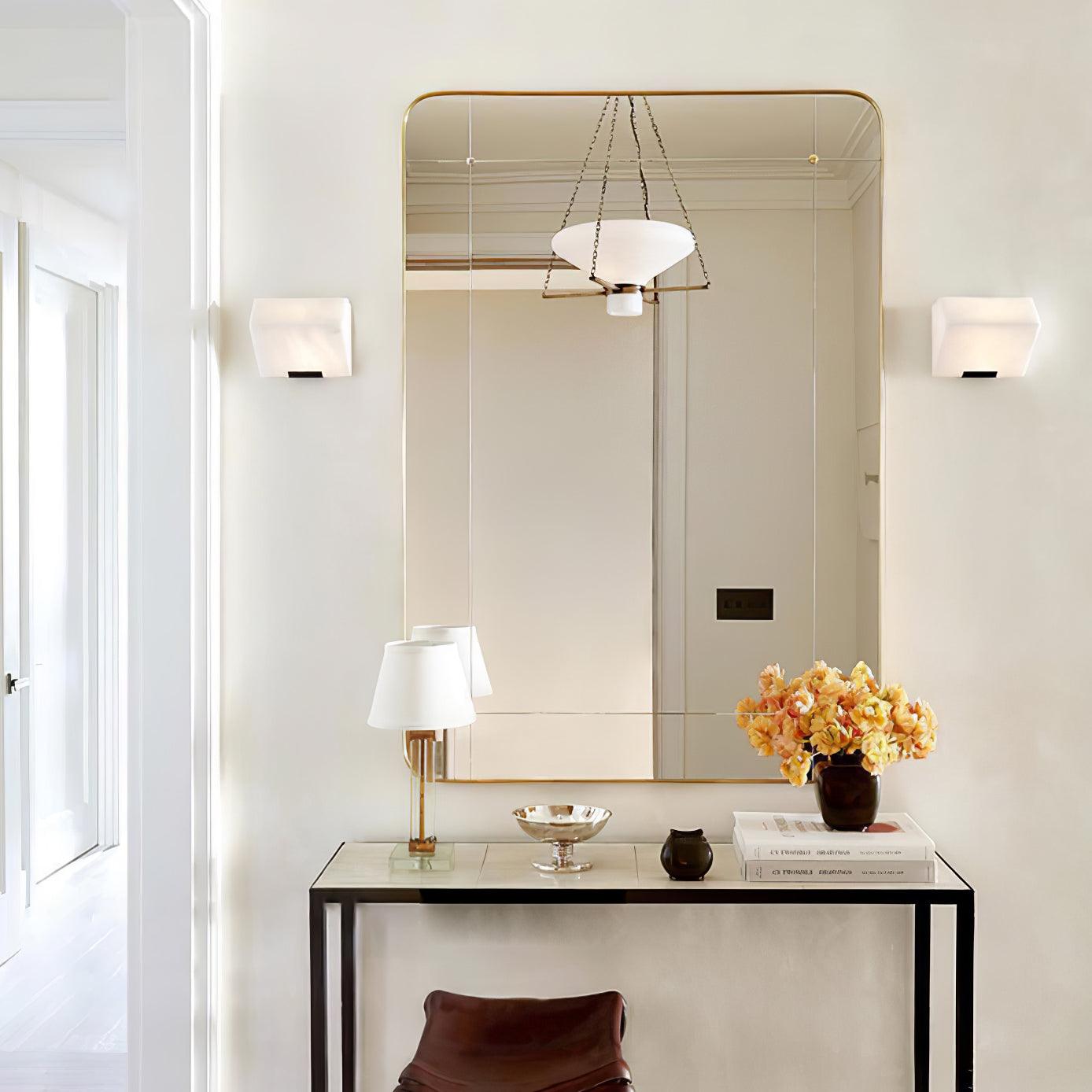 アラバスター階段ウォールランプ