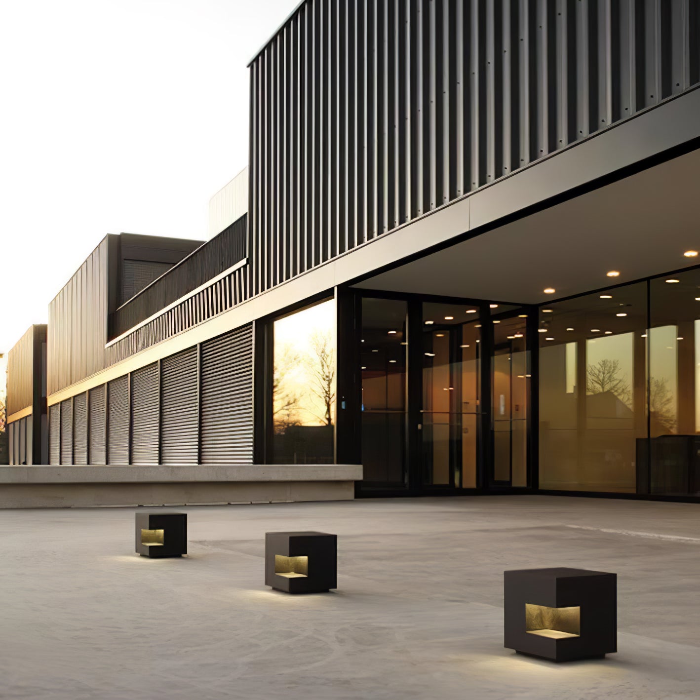 レギュラーキューブポストアウトドアライト