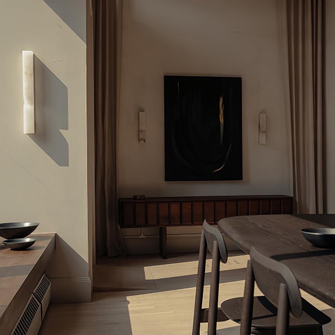 アラバスター エッセンスの壁取り付け用燭台