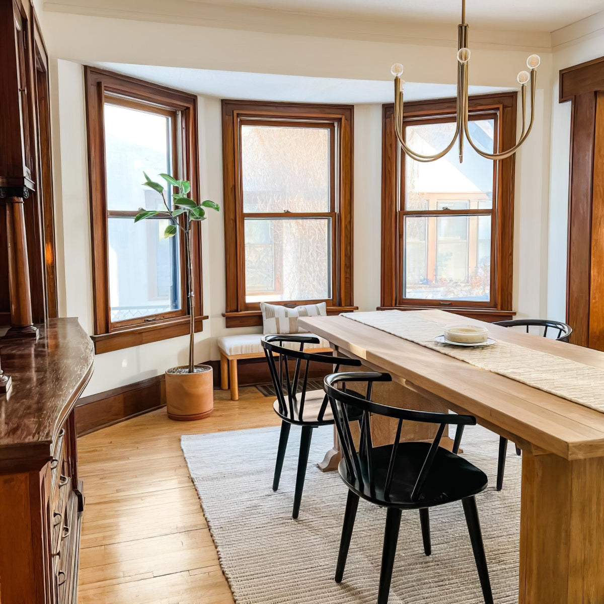 Swoop Arm Chandelier