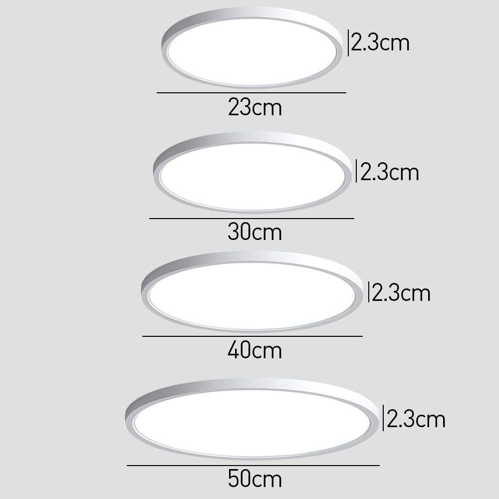 超薄型LEDアクリル寝室用シーリングライト
