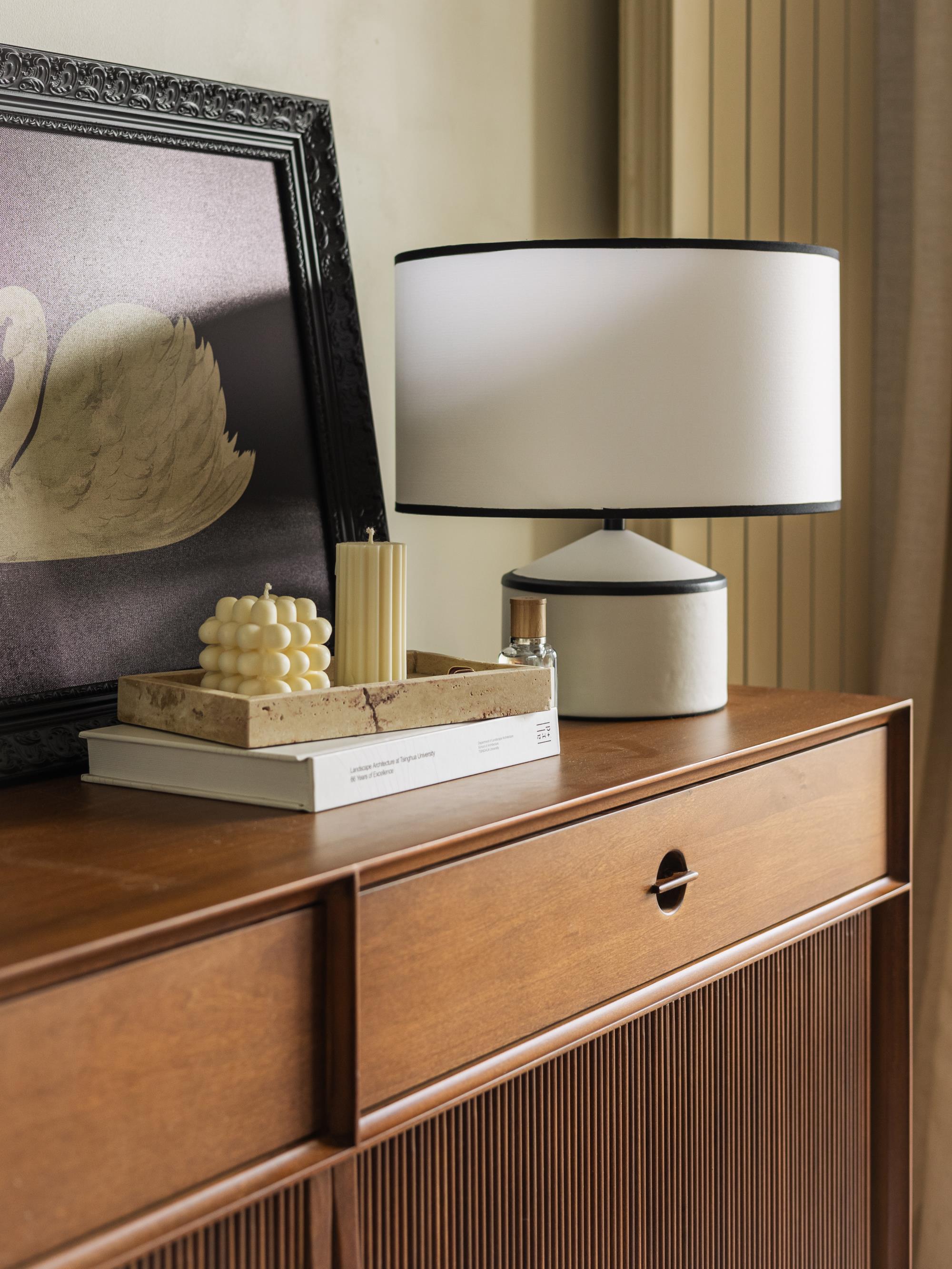 シリンダーテーブルランプ