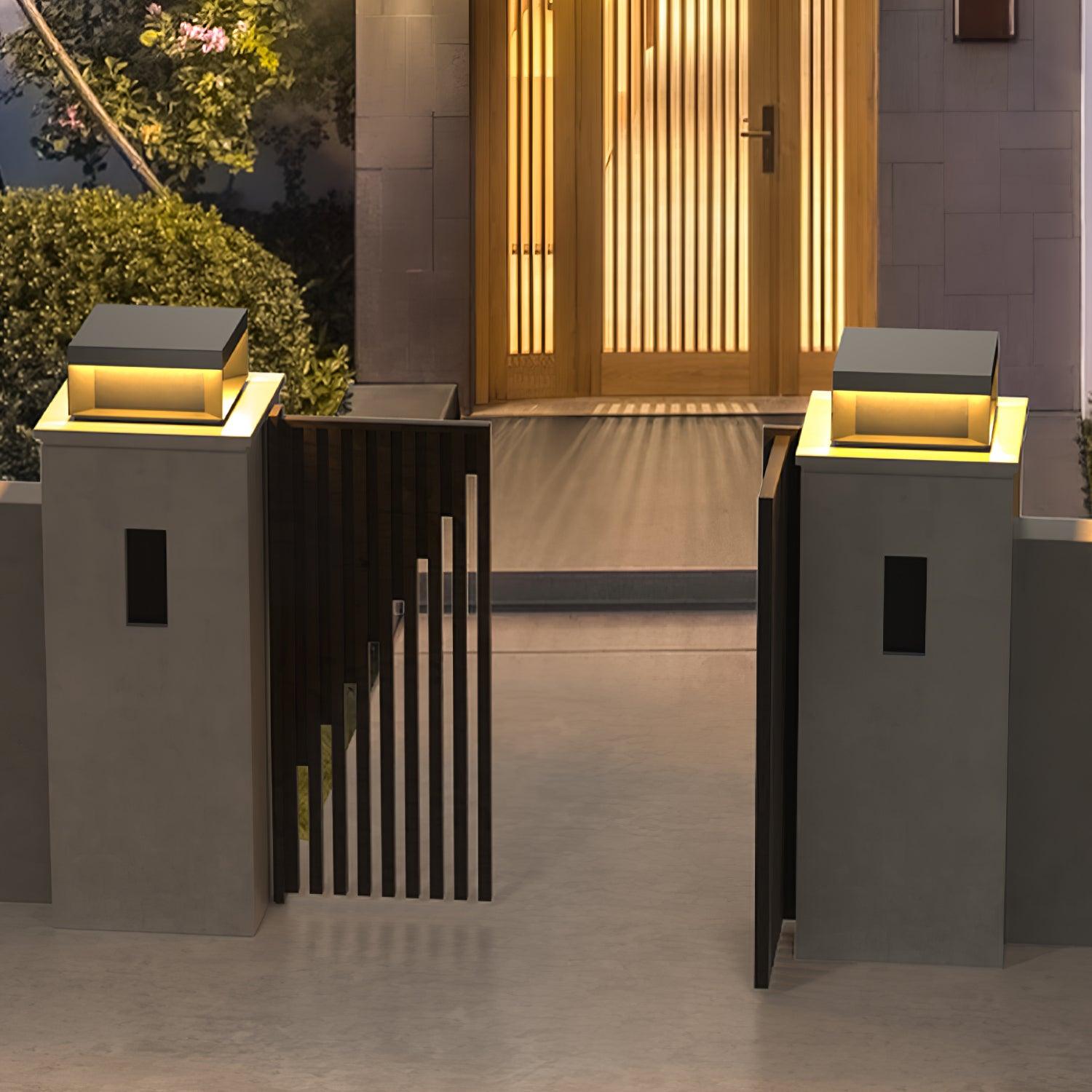 ブラックボックス屋外ポストライト