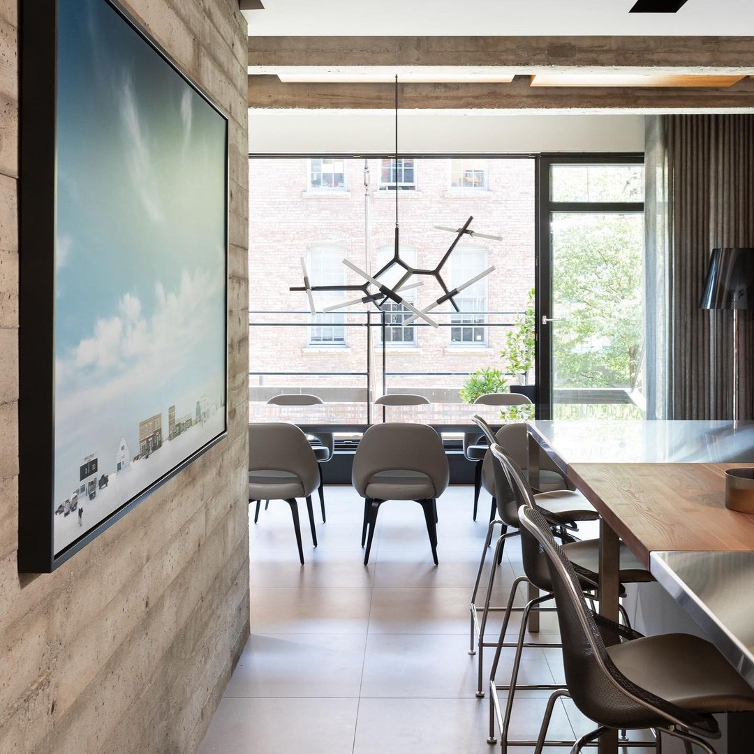 木の枝のシャンデリア