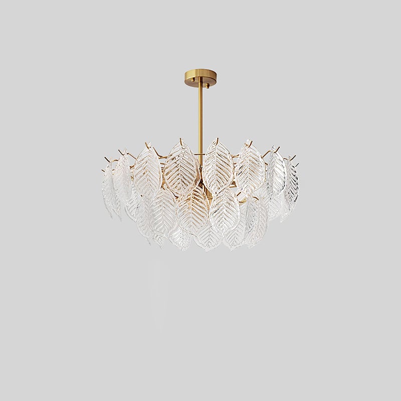 Leaf Glass Chandelier