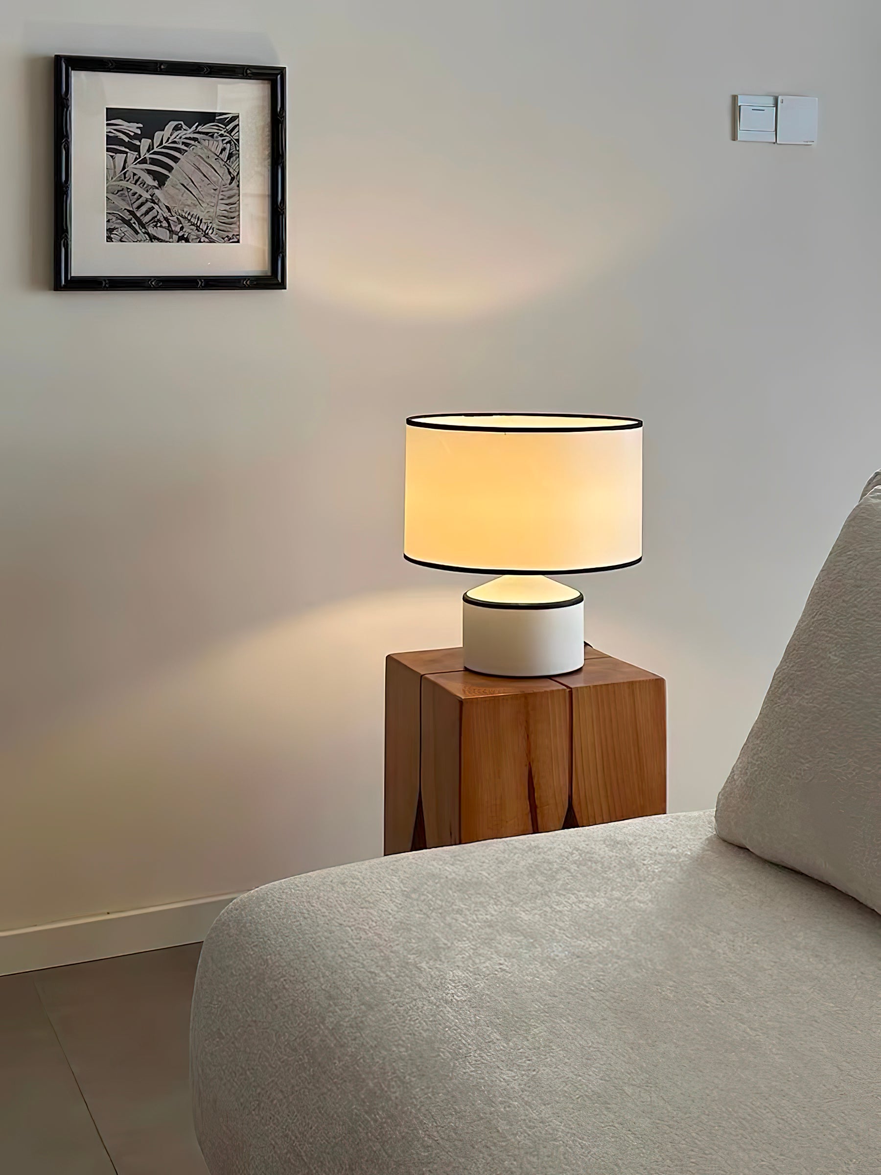 シリンダーテーブルランプ