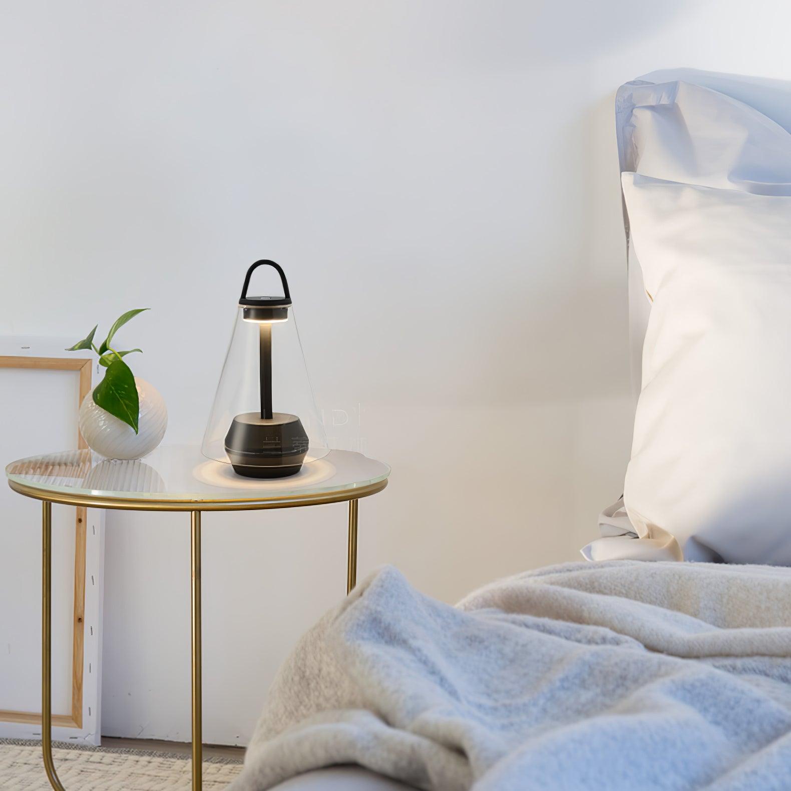 シャトル内蔵バッテリーテーブルランプ