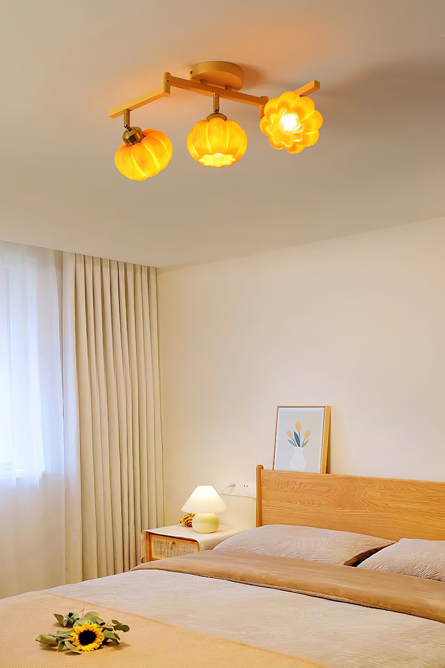 パンプキンシーリングランプ