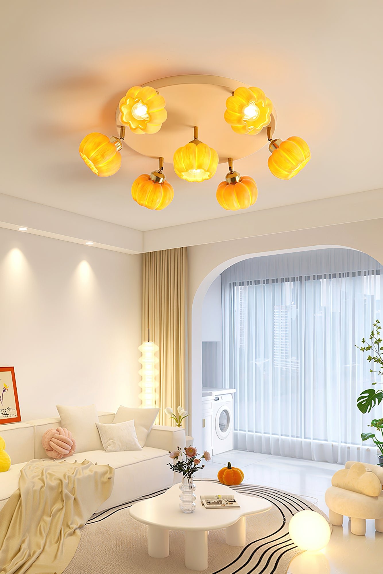 パンプキンシーリングランプ