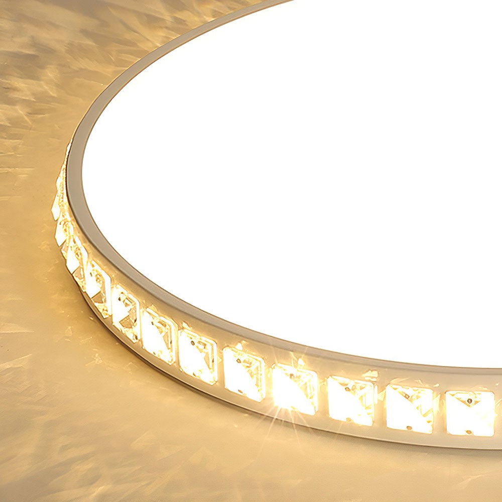 リビングルームに最適なモダンな鉄製LEDシーリングライト