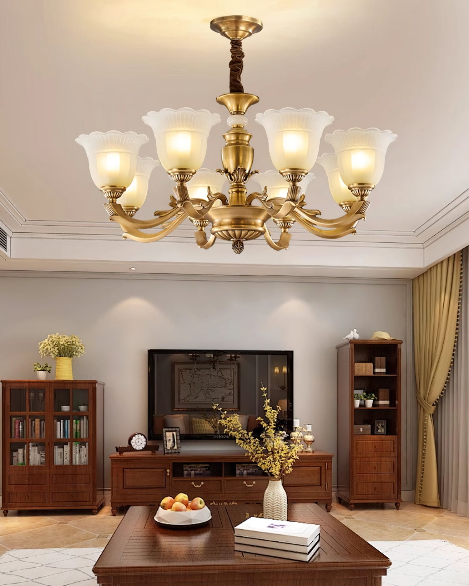 Pannon Floral Chandelier