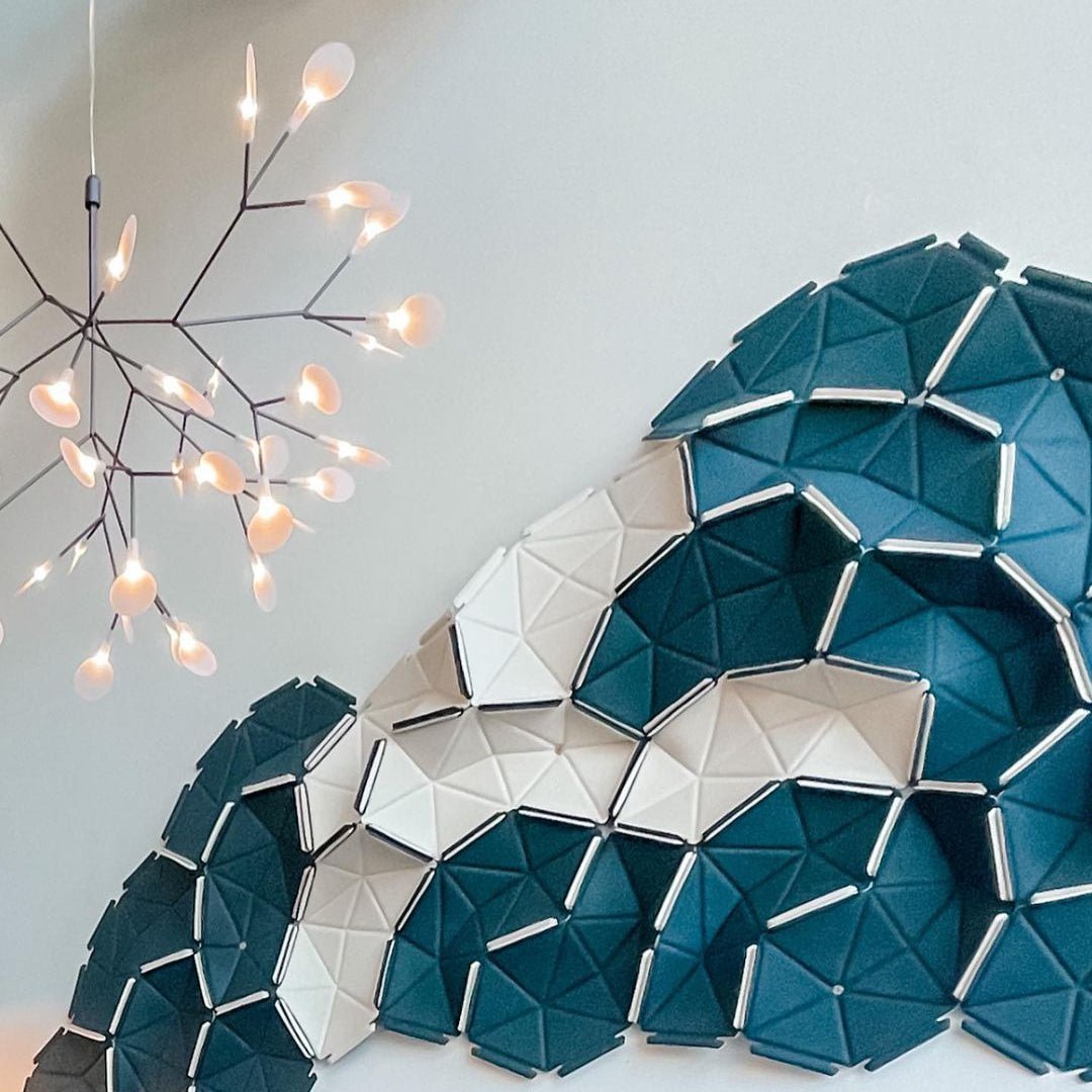 ヘラクレウム ブラック シャンデリア