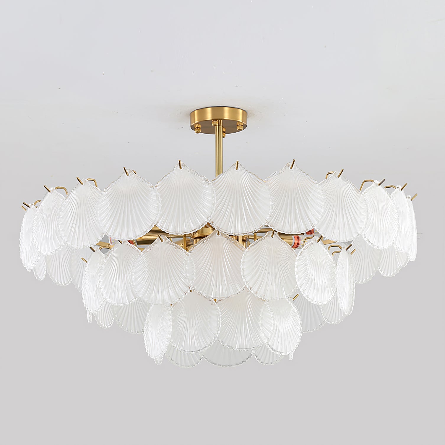 Shell Glass chandelier