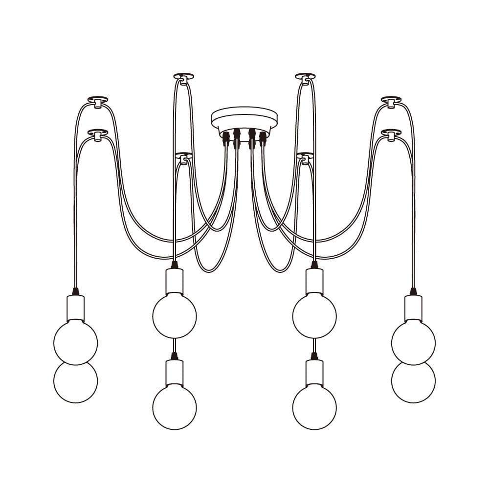 Spider Ceiling Chandelier