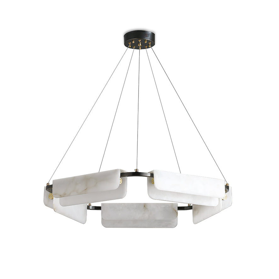Delia Alabaster Chandelier