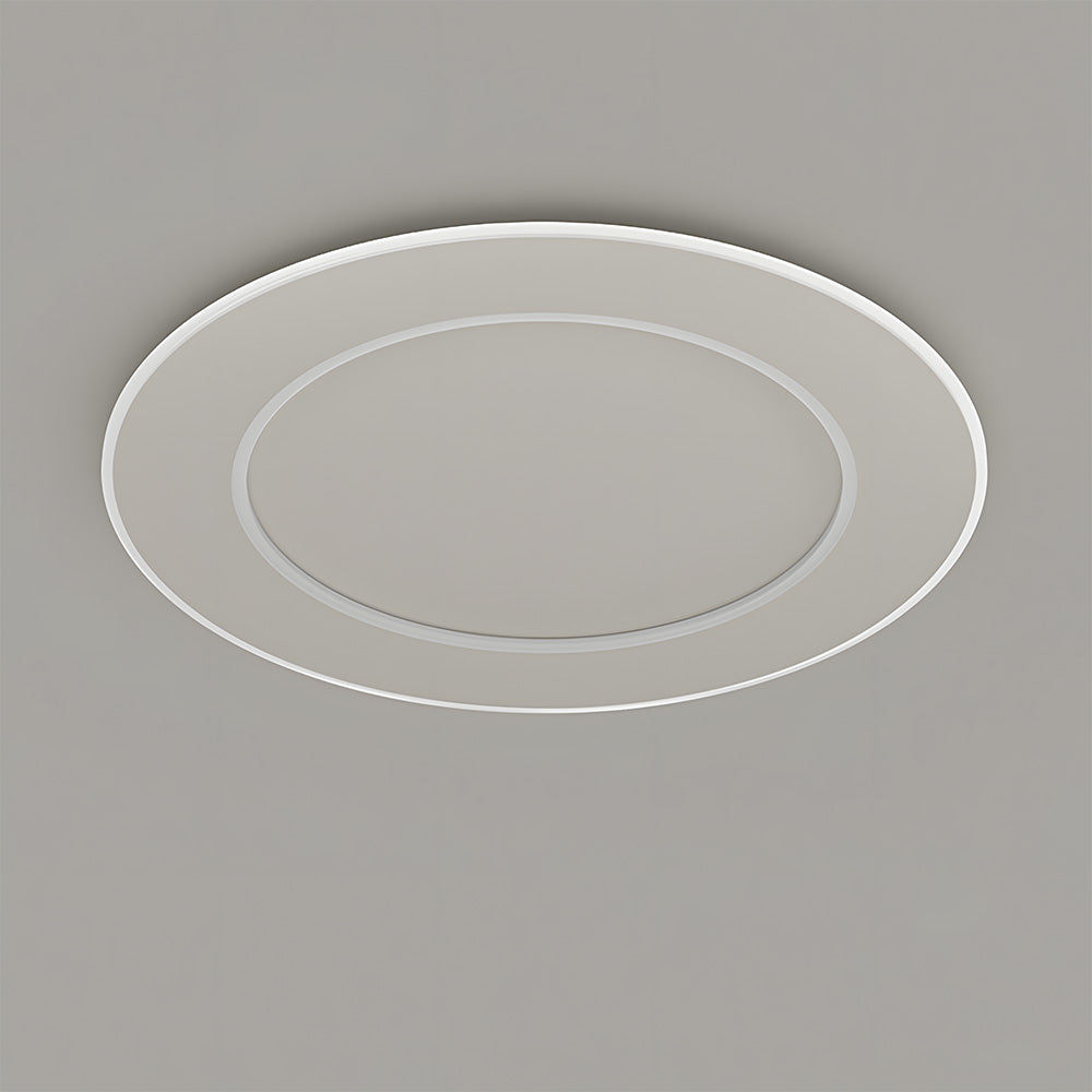 ミニマリストなホワイトアクリルLEDリビングルームシーリングライト