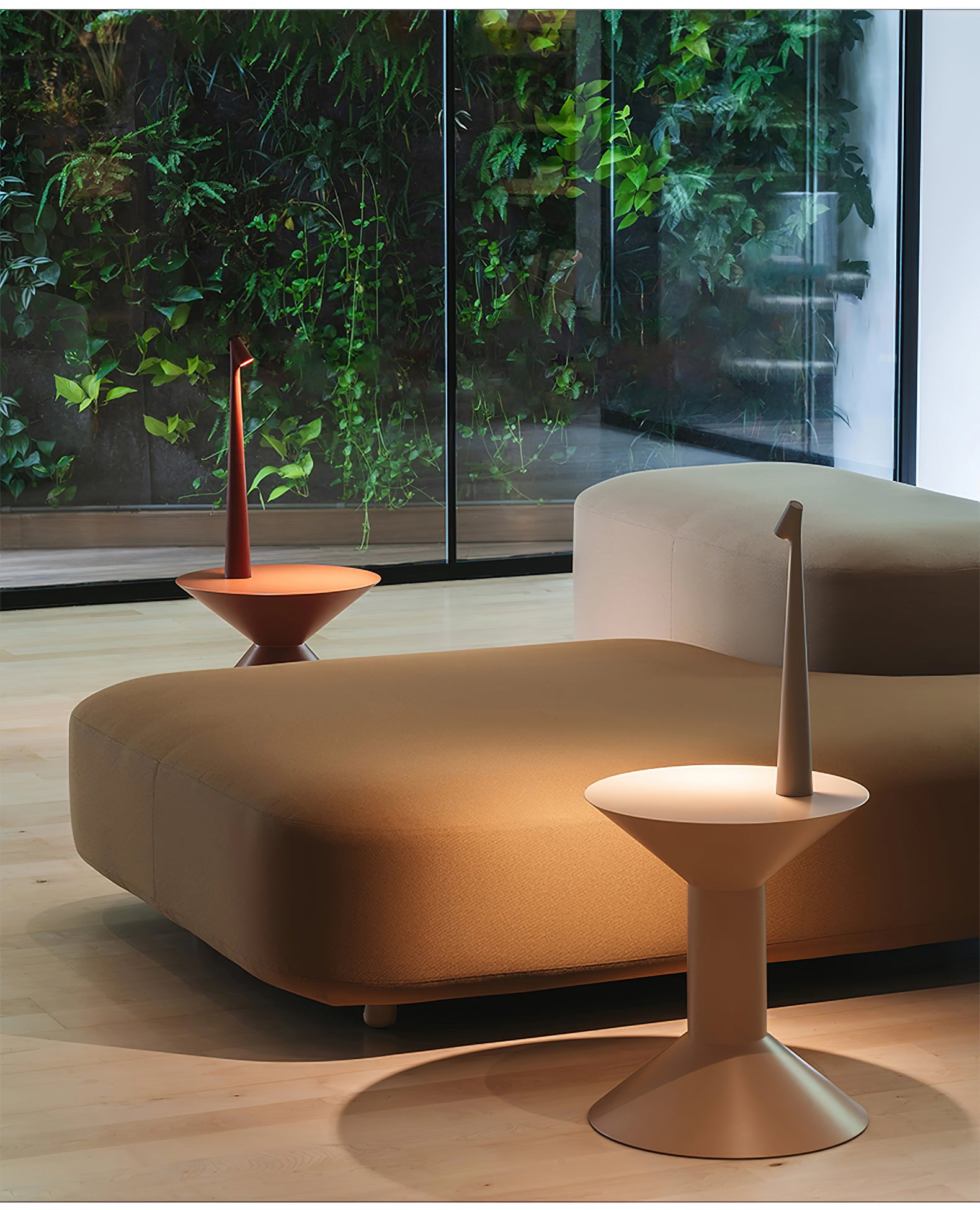 アフリカ ポータブル テーブル ランプ